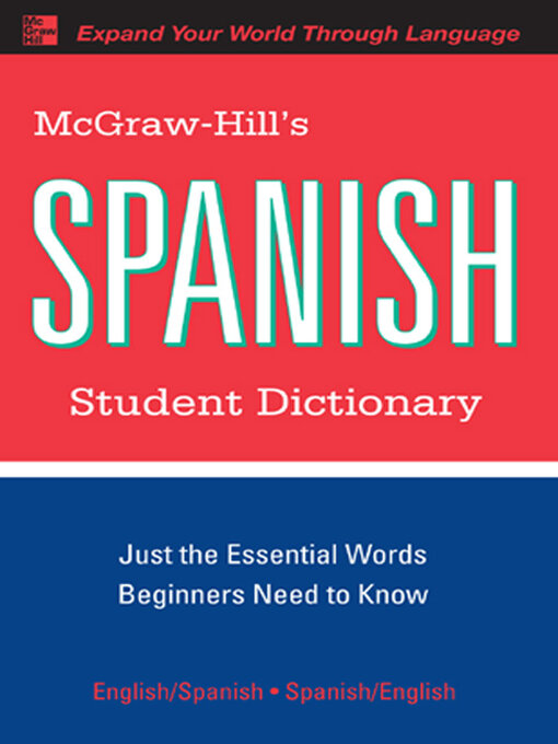 Cover image for McGraw-Hill's Spanish Student Dictionary